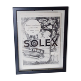 Publicité encadrée Solex 1931