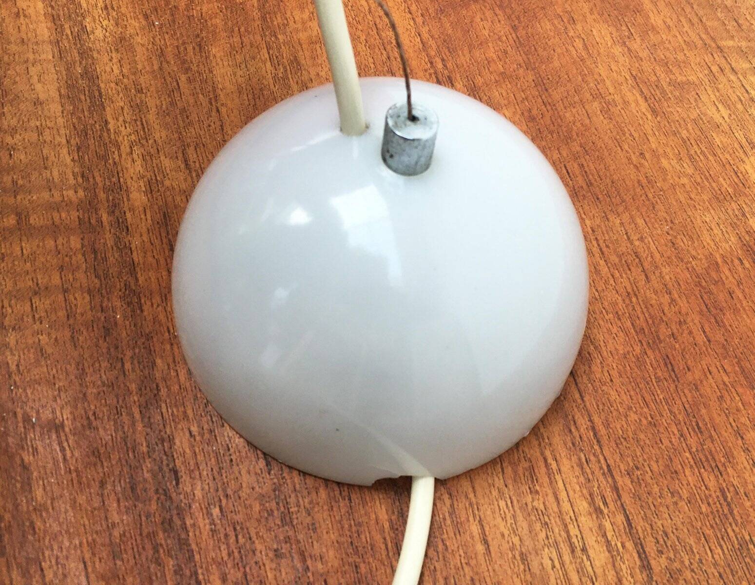 Suspended lamp Zurich Italian from the space age mid-century by Luigi Massoni for Guzzini.