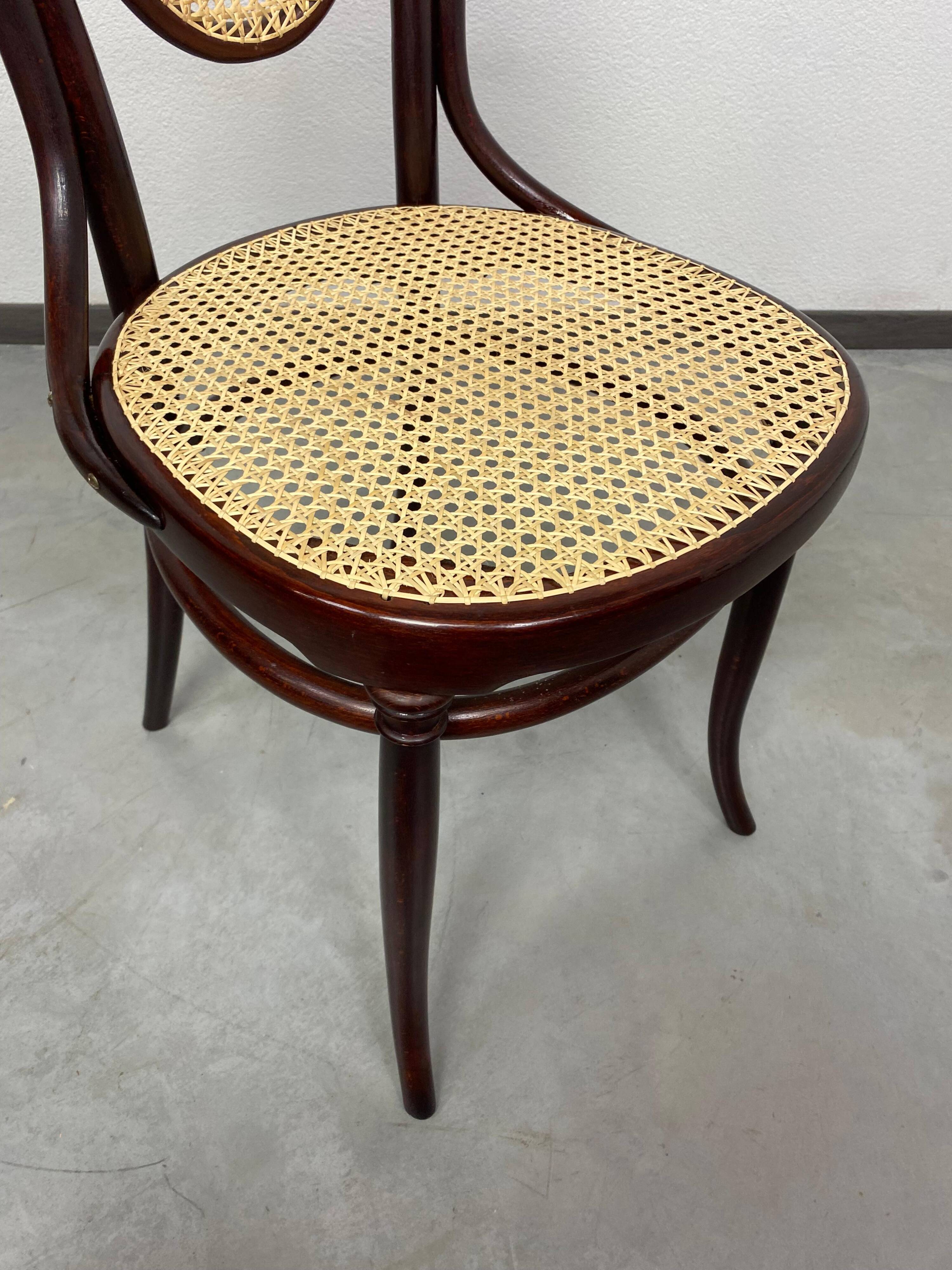 Bentwood dining chair no. 33 by J&J Kohn