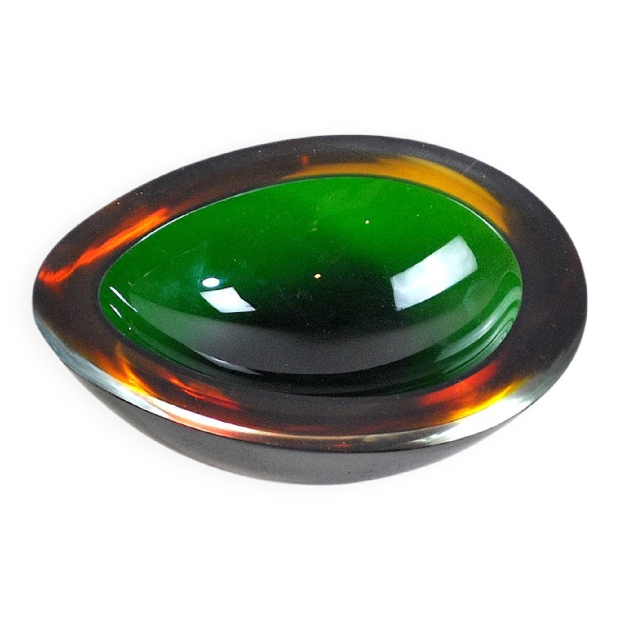 Murano glass display cabinet, 1960s