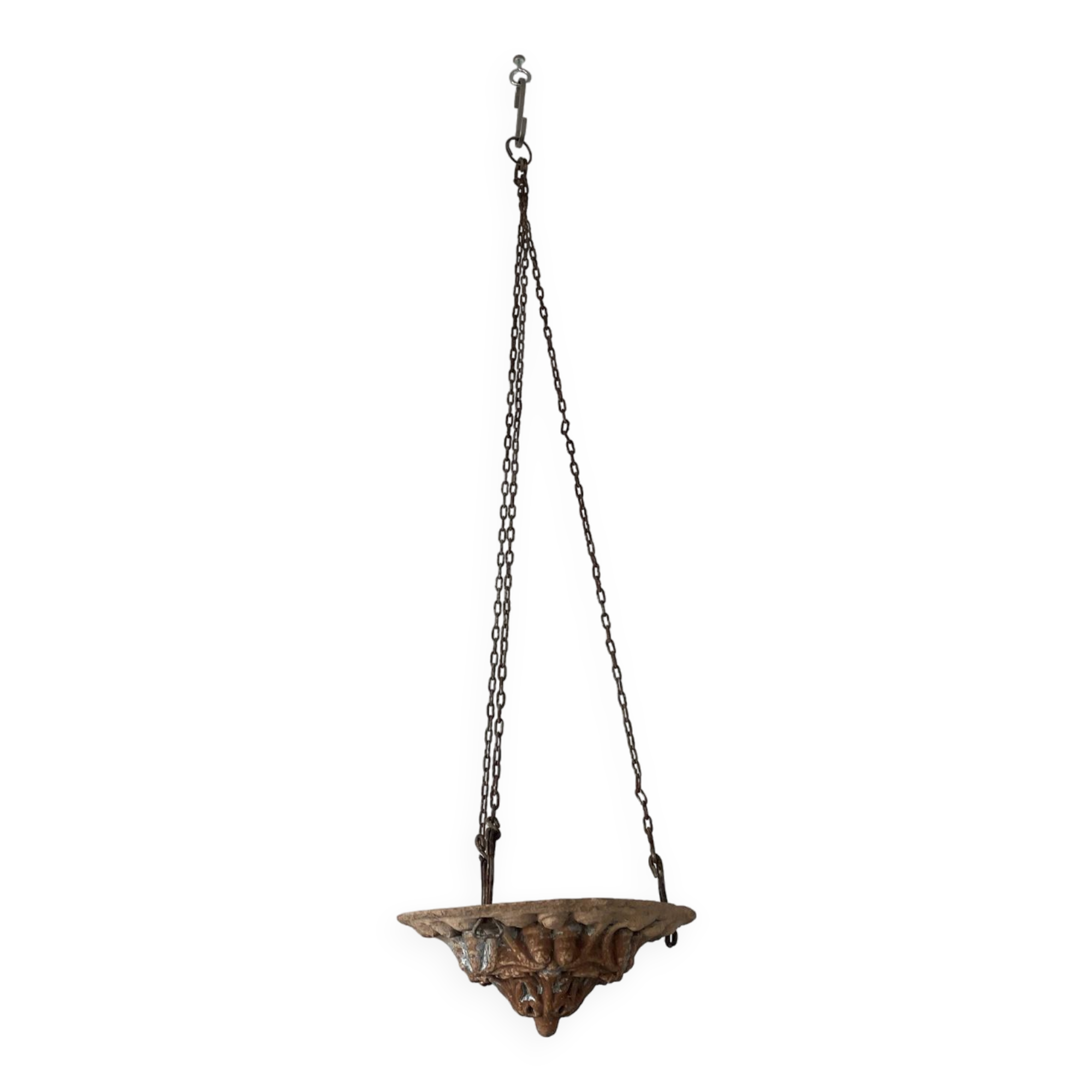 Old 19th century terracotta plant holder