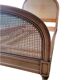 Vintage cane bed 120x190cm