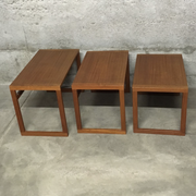 Pull out tables by Kai Kristiansen, 1960s
