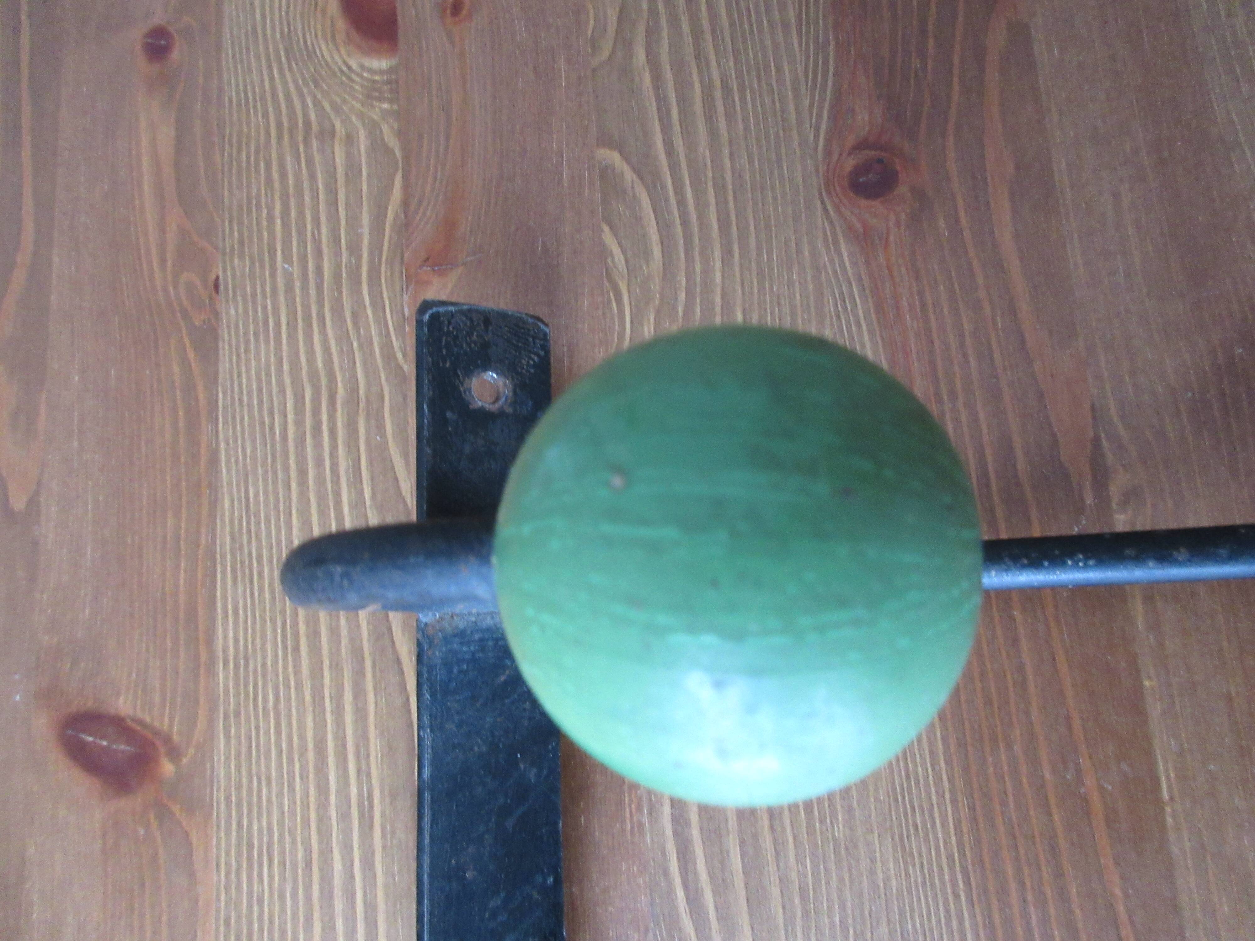 4-ball vintage wall door