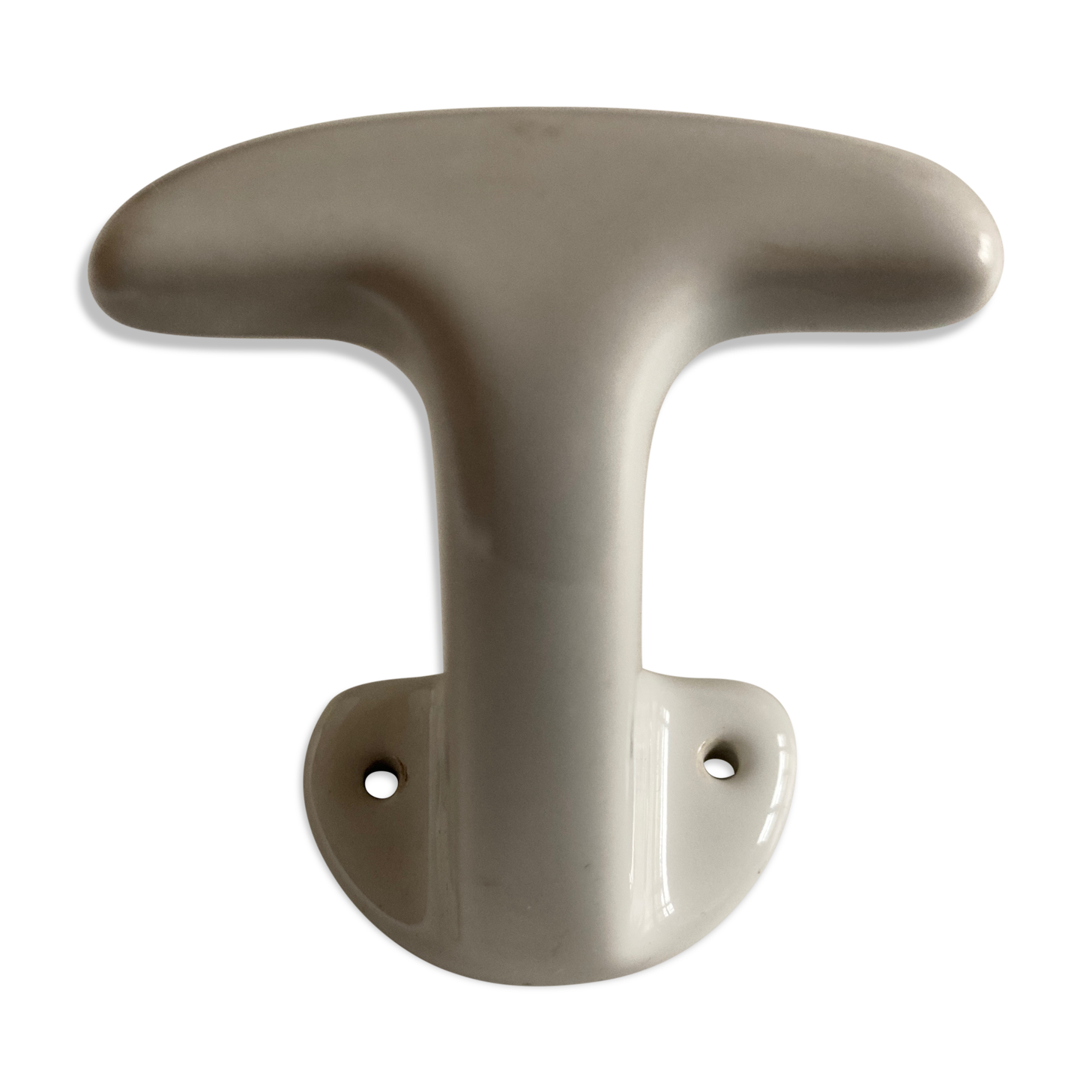 Ceramic bathroom hook