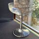 6 Champagne glasses – Cut crystal