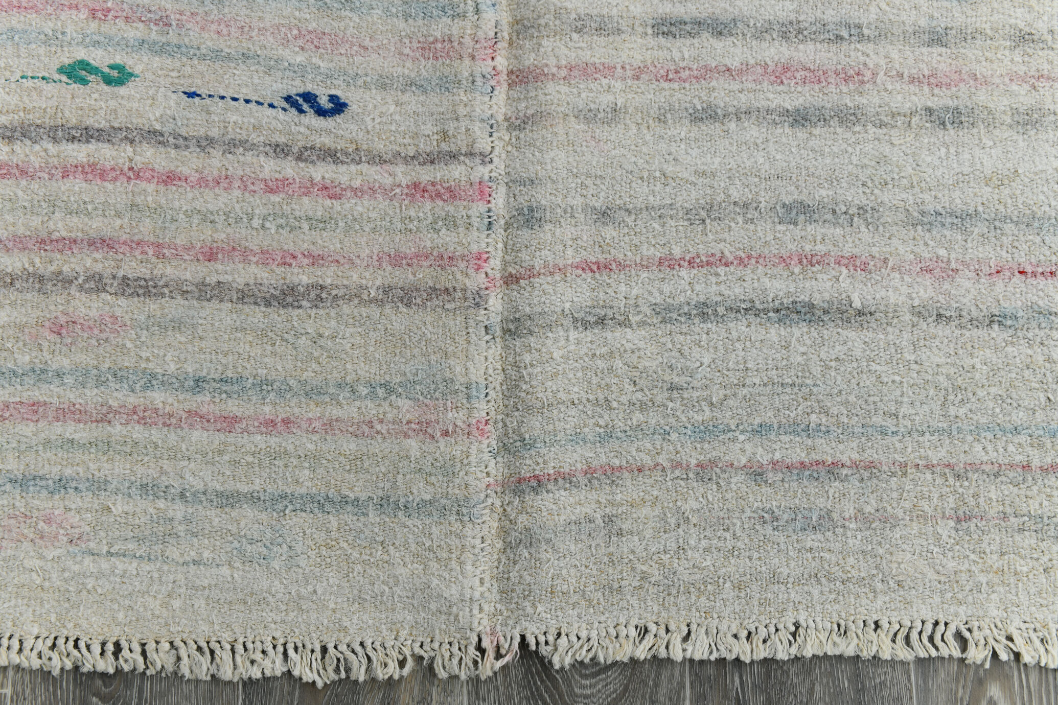 6x10 neutral textured hemp rug,174x309cm