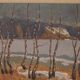 « Bouleaux au bord du lac » par Ragnar Lindström