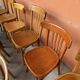 Lot 20 Chaises bistrot Thonet Fischel restaurant dépareillées bois courbé