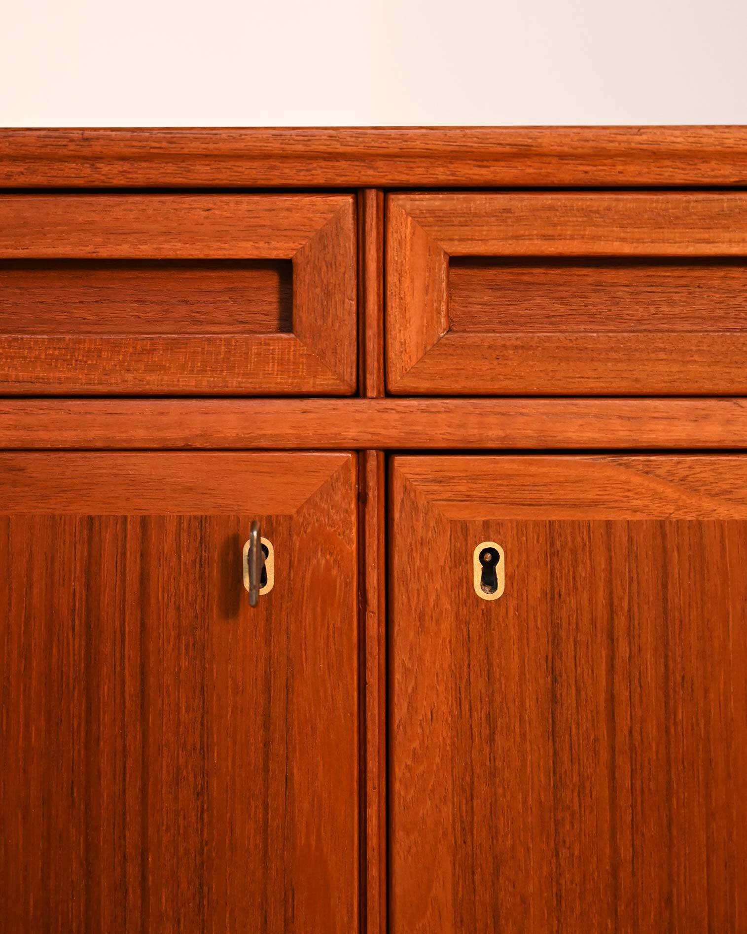 Vintage Scandinavian teak sideboard