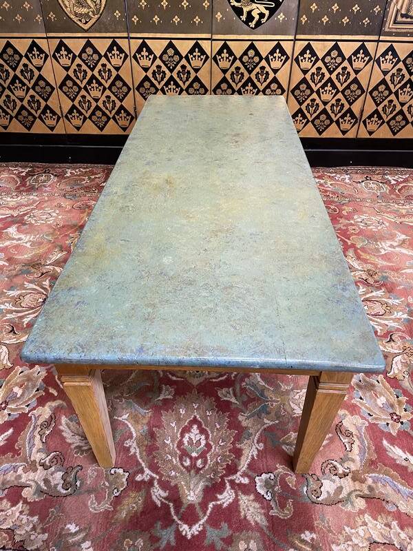 Louis XVI painted coffee table