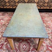 Table basse peinte Louis XVI