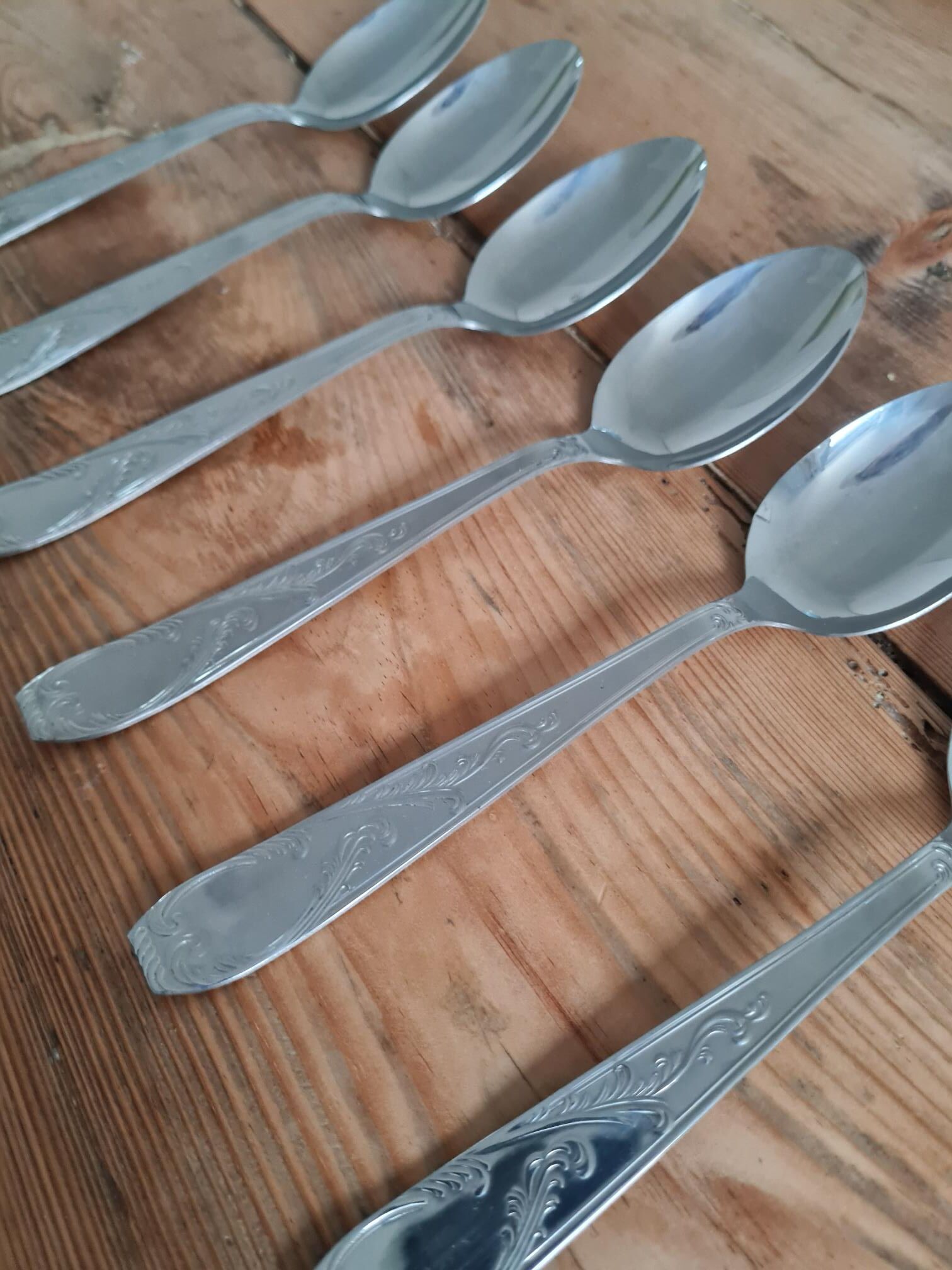 Vintage stainless steel spoon