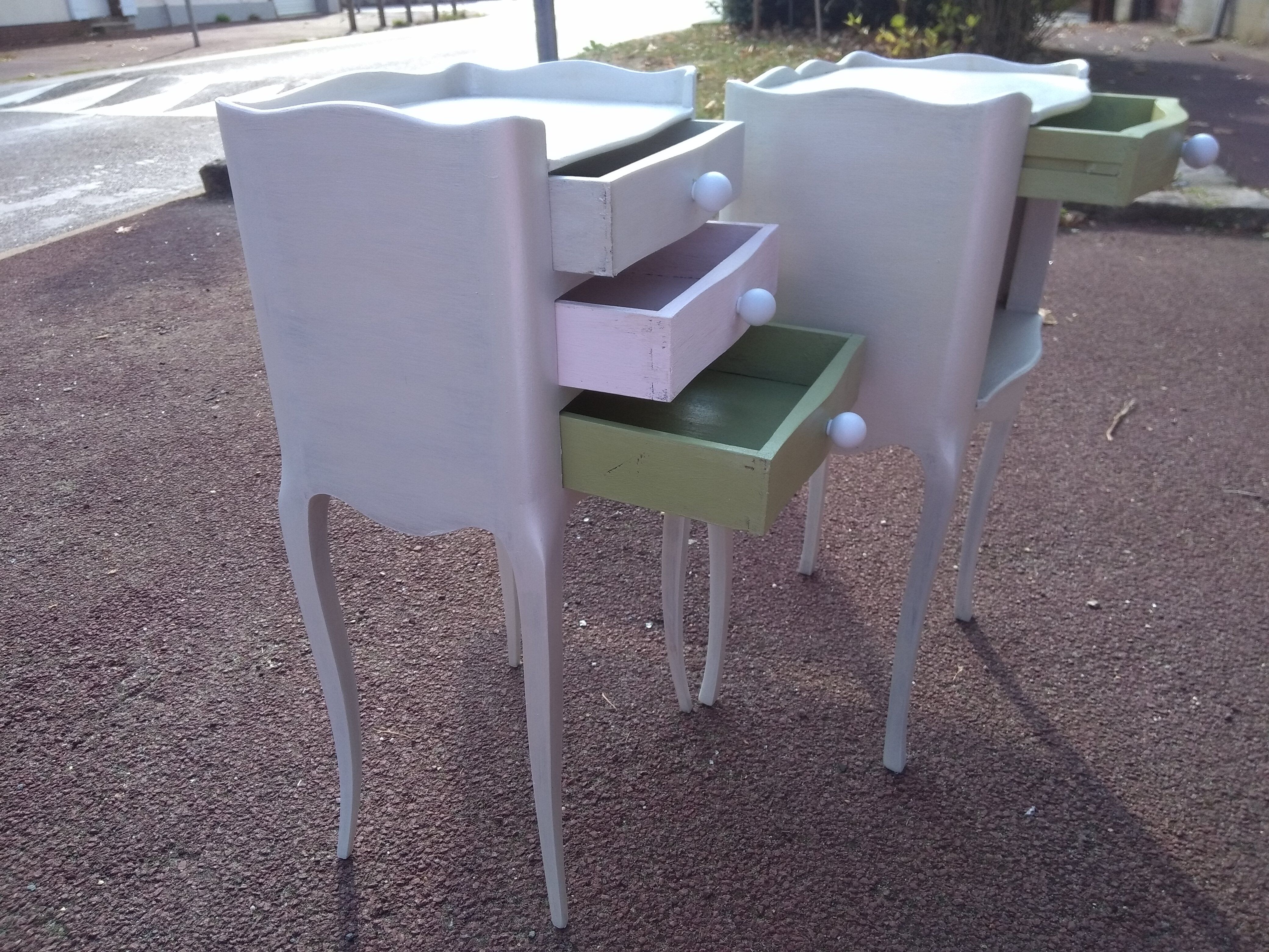 Pair of bedside tables