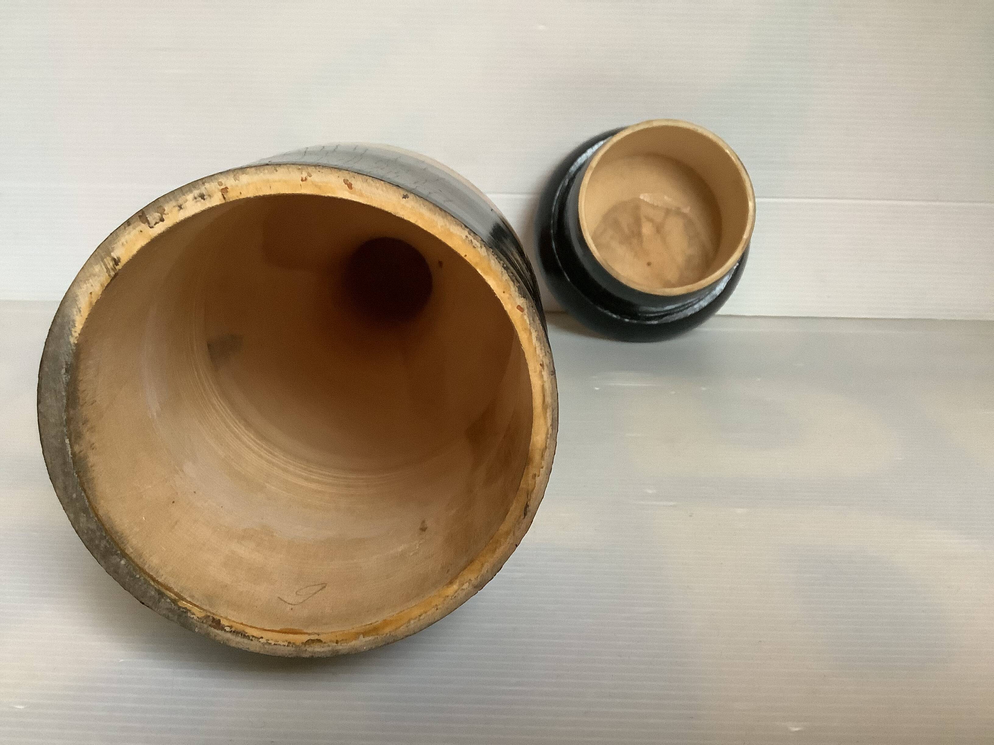 Large Russian doll bottle cover hand decorated