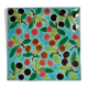 Longwy, old tile wall tile fruit decoration nineteenth