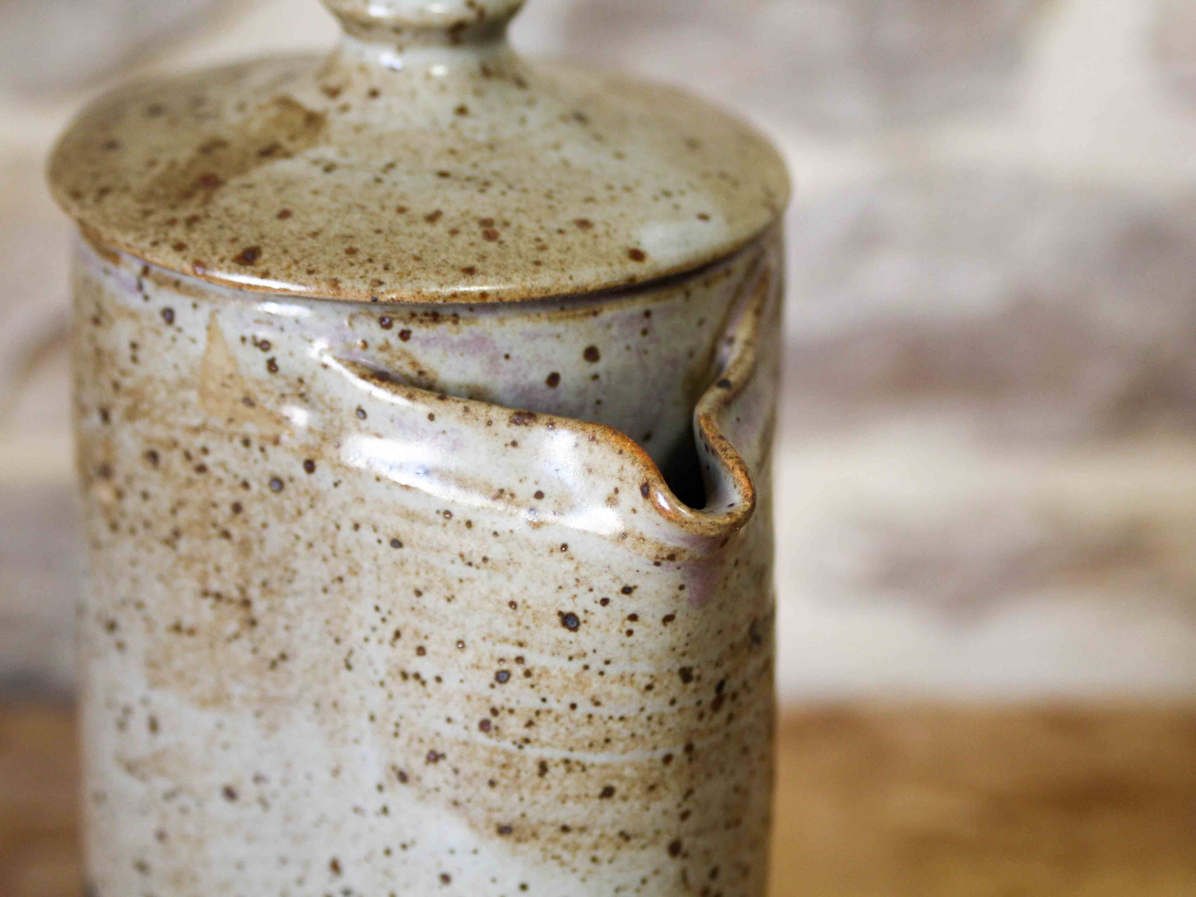Ceramic teapot glazed by Gérald Pott