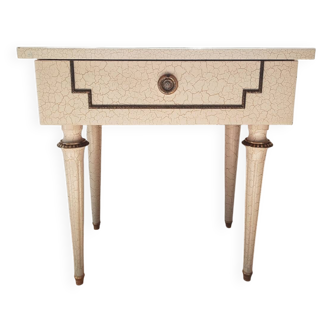 Vintage bedside table/pedestal table