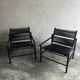 Lot de 2 fauteuils lounge « Spaghetti » par Giandomenico Belotti pour CMP Padova (années 1980)