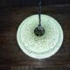Suspension vintage verre de Clichy