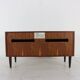 Rosewood office cabinet with 2 large heavy drawers