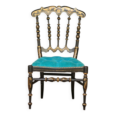 Adorable petit chaise d'époque Napoleon 3. Très bel état