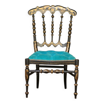 Adorable petit chaise d'époque Napoleon 3. Très bel état