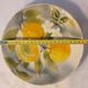 Set of 4 plates in St Clément Barbotine - Majolica - Fruits