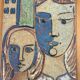 Wall ceramic by Father Paoli – Saint-Michel-de-Cuxa, 1973
