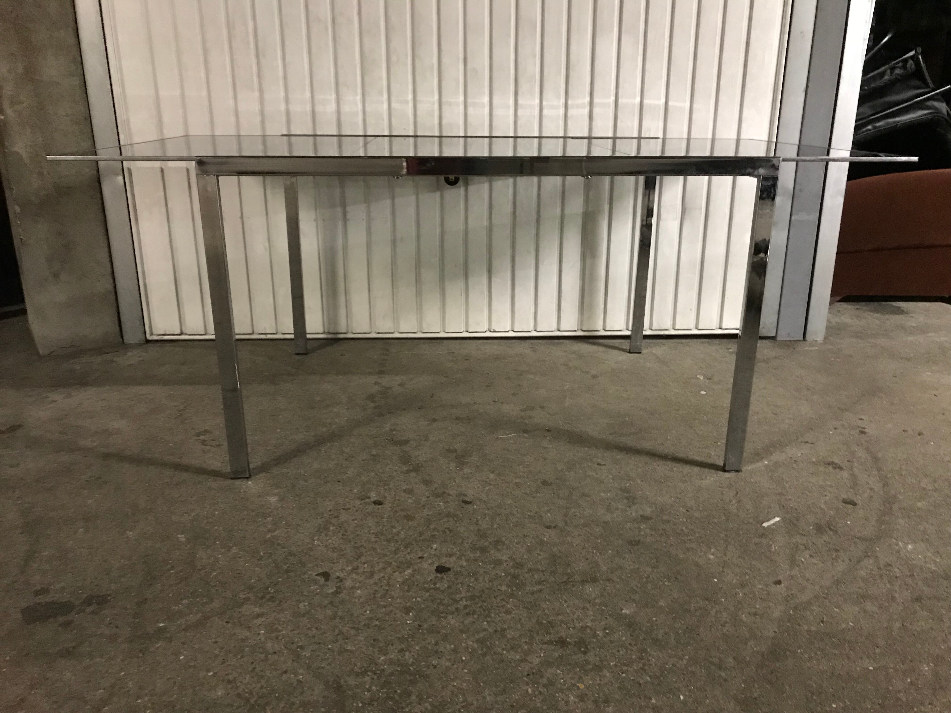 Dining room design 1970 Milo Baughman