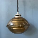 Vintage space age pendant lamp by Herda