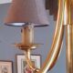 Lustre Art Déco en Bronze estampillé Petitot
