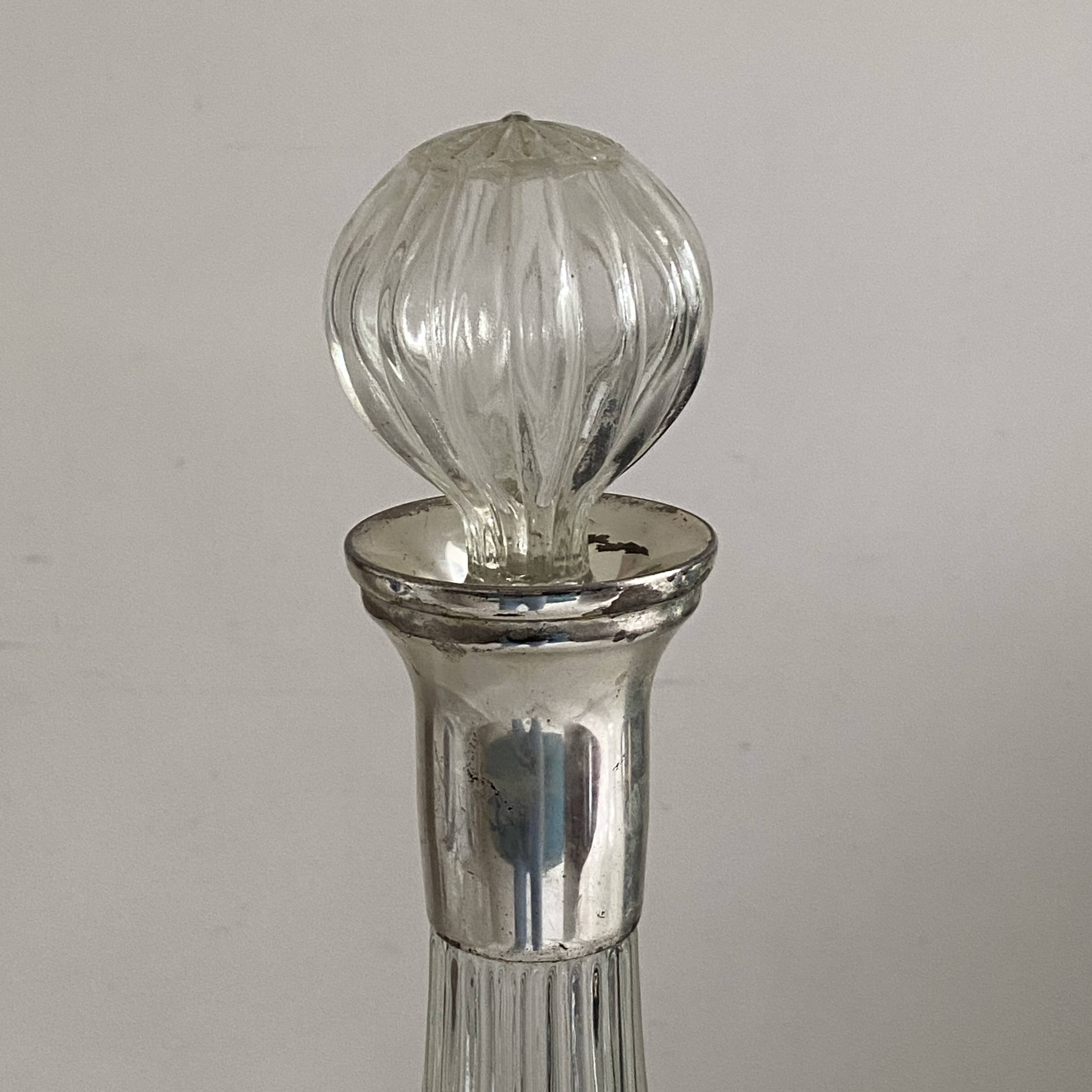 Vintage 1970s crystal decanter