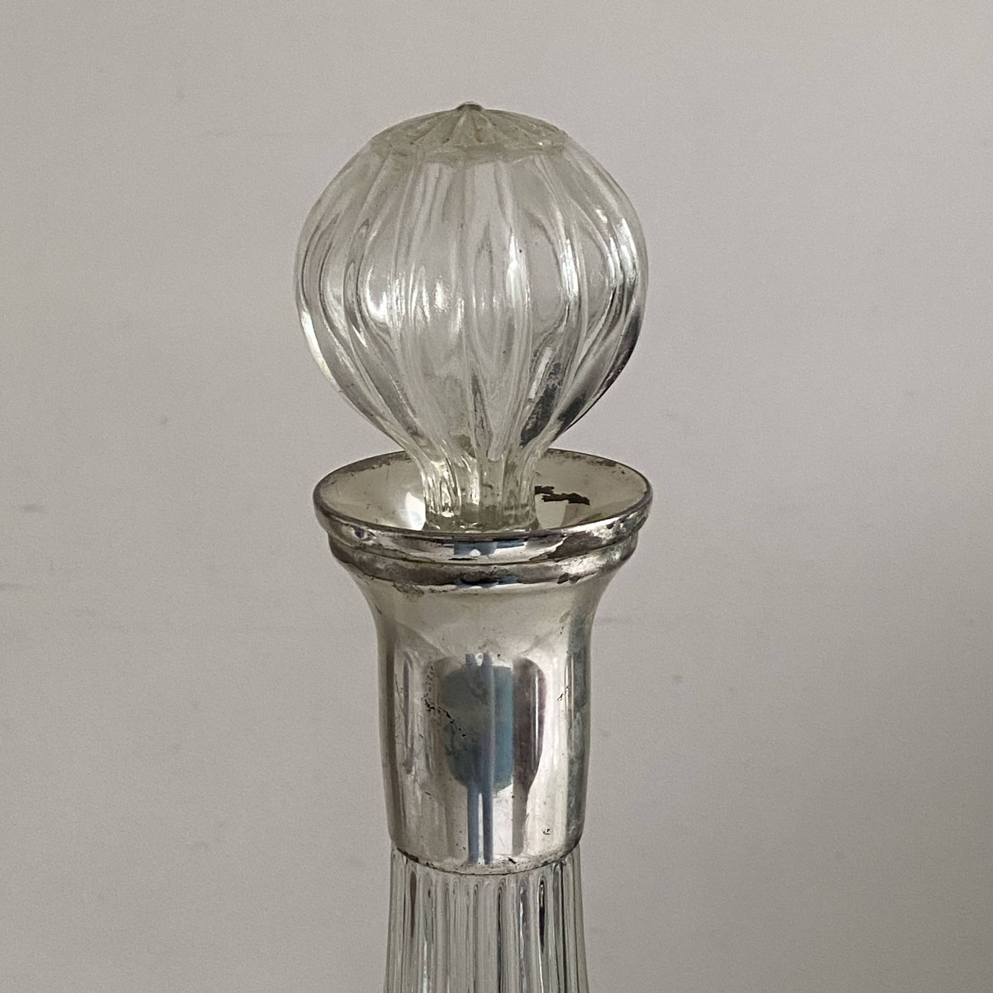 Vintage 1970s crystal decanter