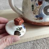 Terracotta teapot from the 80s