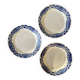 Lot de 3 assiettes plates Badonviller