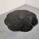 Black marble "cloud" coffee table, 70s/80s