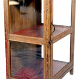 Teak display cabinet