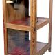 Vitrine en teck birman
