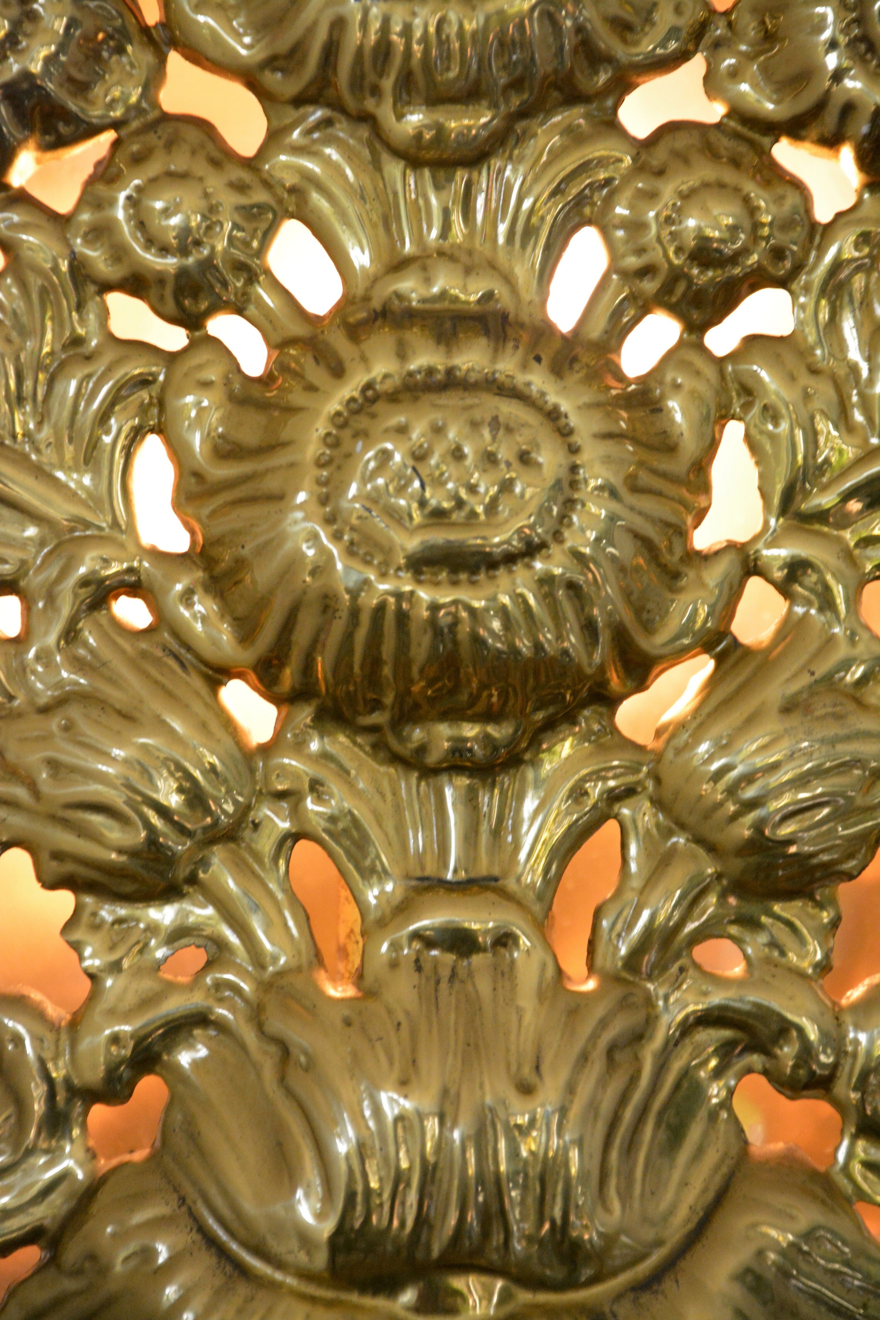 Very rare 50s wall lamp