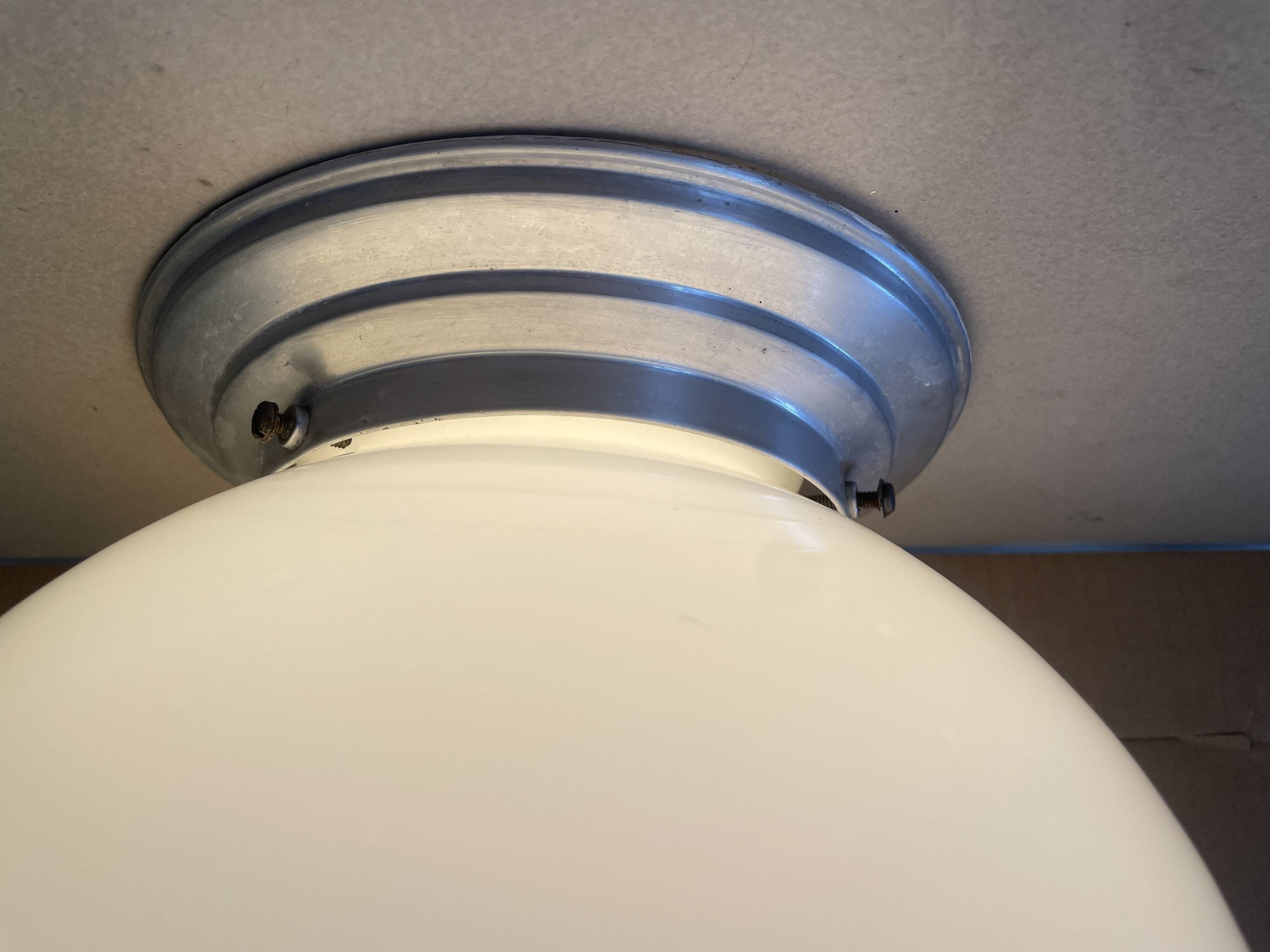 Large old ceiling light D25cm