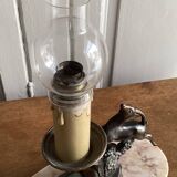 Antique bedside lamp night light by Jacques Limousin