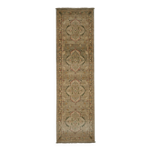 Turkish Handknotted Wool Oushak Rug 82 cm x 289 cm