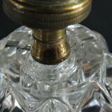 Pied de lampe verre art deco