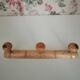 Porte manteau en bois 3 patères