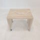 Set of 3 Italian Travertine Nesting Tables, 1980s