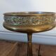 Brass pedestal cup