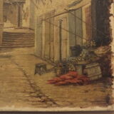 Painting on canvas alley Orientalist