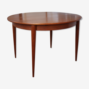 Table scandinave ronde extensible