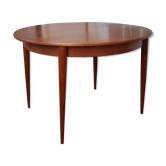 Table scandinave ronde extensible